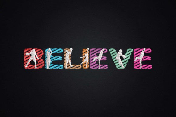 Cool Basketball Player Team Believe Design Review