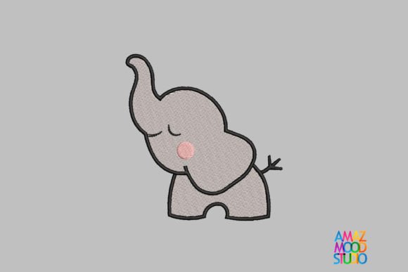 Cute Elephant Embroidery Review for Boutique Apparel