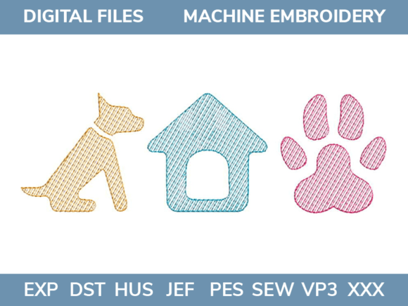 Dog Set Review: A Craft Fair Staple for Embroidery Sellers