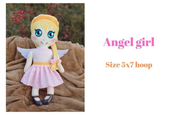 Review: Christmas Angel Girl Doll ITH for Holiday Projects