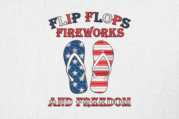 Review: Flip Flops Fireworks and Freedom Design