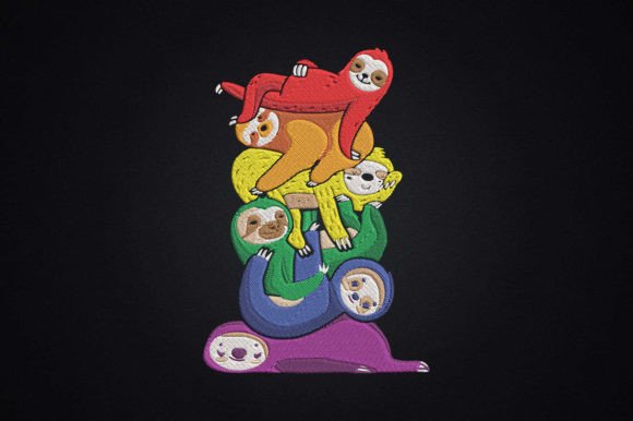 Review: Sloth LGBT Kawaii Cute Animal Gay Pride Design